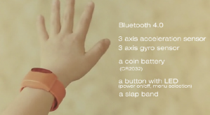 Moff – звуковой Bluetooth-браслет для детей