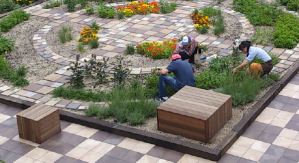 На железнодорожных станциях Японии сделают сады на крыше