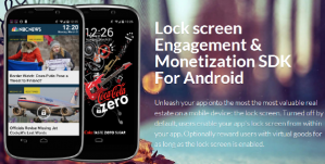 Adenda позволяет играм и приложениям занять экран блокировки Android-смартфона