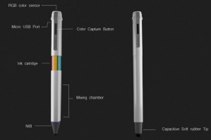 Ручка Scribble Pen воспроизведет более 16 млн цветов