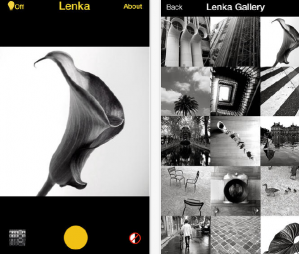 Мобильное iOS-приложение Lenka превращает фотографии в черно-белые