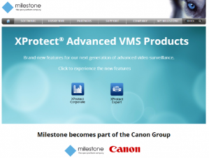 Canon покупает компанию Milestone Systems