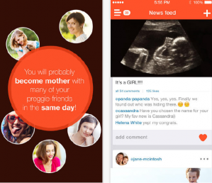 Preggie — социальная сеть для будущих мам