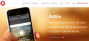 Adtile с помощью мобильных телефонов улучшает рекламные объявления