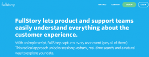Сервис FullStory покажет, что пользователи делали на сайте