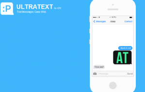 Приложение Ultratext позволяет легко создавать GIF-сообщения в iMessage