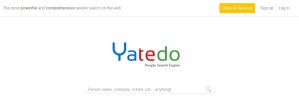 Yatedo – метапоисковая система для поиска людей