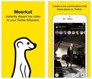 Meerkat – популярное livestream-приложение