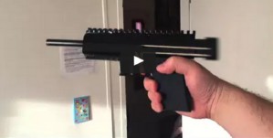 3D-принтер позволил напечатать пистолет для стрельбы дротиками