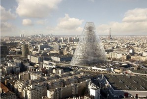 Фото первого небоскреба Парижа