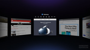 Samsung сделали веб браузер для очков виртуальной реальности Gear VR
