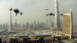 Первая гонка гран-при дронов в Дубае