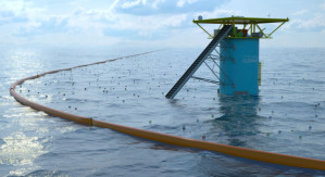 Плавающие барьеры для самоочистки океана