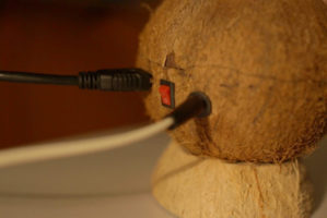 Подключаемый кокос для телетрансляций