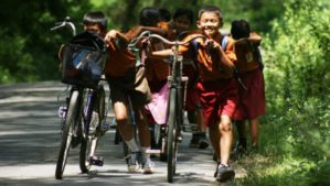 Первый сервис совместного использования велосипедов в Индонезии