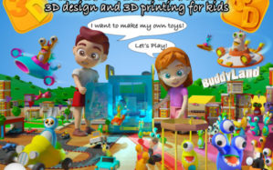 Интерактивная детская книга, обучающая 3D моделированию и печати