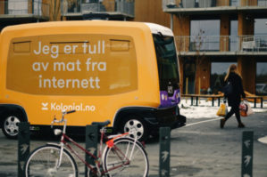 Беспилотная доставка в норвежском интернет-магазине
